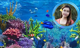 برنامه‌نما Aquarium Photo Frame عکس از صفحه