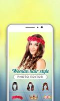 پوستر Woman Hair Makeover Ideas