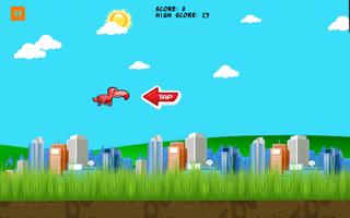 Angry Flappy In City ภาพหน้าจอ 1