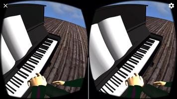 You can play piano - in VR Affiche