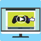 Video blogger simulator icon