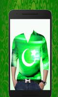 Pakistan Flag Shirts Profile Photo Editor imagem de tela 1