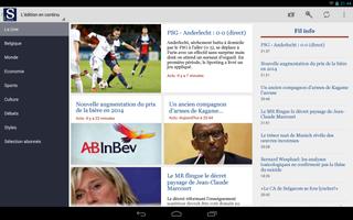 Le Soir Tab [ANCIENNE APP] ảnh chụp màn hình 1