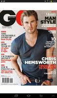 GQ magazine South Africa постер