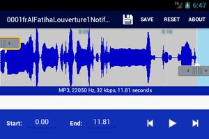 2 Schermata Audio-MP3 Cutter