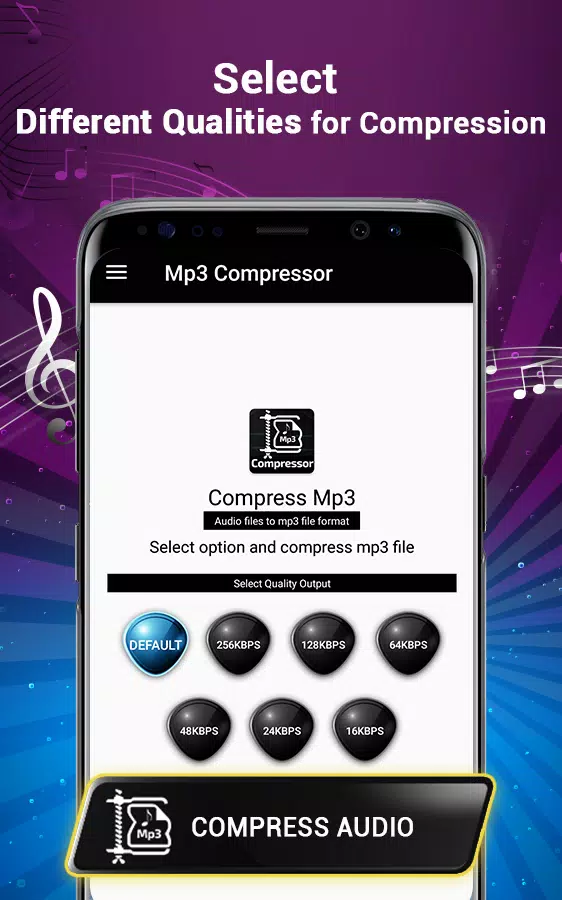 Mp3 Compressor APK pour Android Télécharger