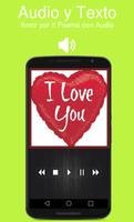 Amor por ti Poema con Audio Ekran Görüntüsü 1