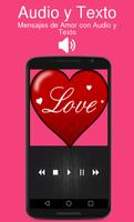 Mensajes de Amor con Audio y Texto Affiche