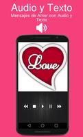 Mensajes de Amor con Audio y Texto capture d'écran 2
