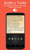 Poema Mi Querido, Mi Viejo, Mi Amigo con Audio スクリーンショット 1