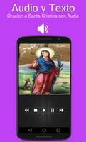 Oracion a Santa Cristina con Audio capture d'écran 1