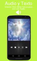 Oracion Dios dame fuerza para vivir con Audio ポスター