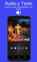 Oracion visita al cementerio con Audio โปสเตอร์