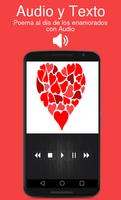 Poema al dia de los enamorados con Audio imagem de tela 2