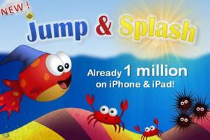 Jump & Splash - Poisson d'eau Affiche
