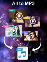 پوستر Video to mp3 converter