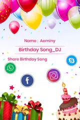 Birthday Song with Name Maker - B'day Wisher APK download