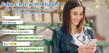 Fake Chat with Bhabhi : Fake Video/Audio Call