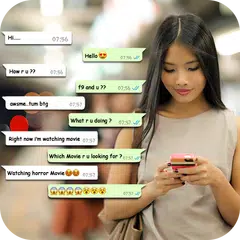 Скачать Fake Chat with Bhabhi : Fake Video/Audio Call APK