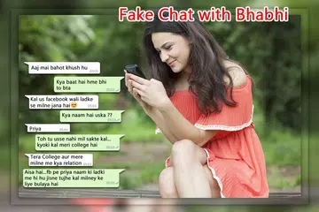Fake Chat with Bhabhi : Fake Video/Audio Call APK download