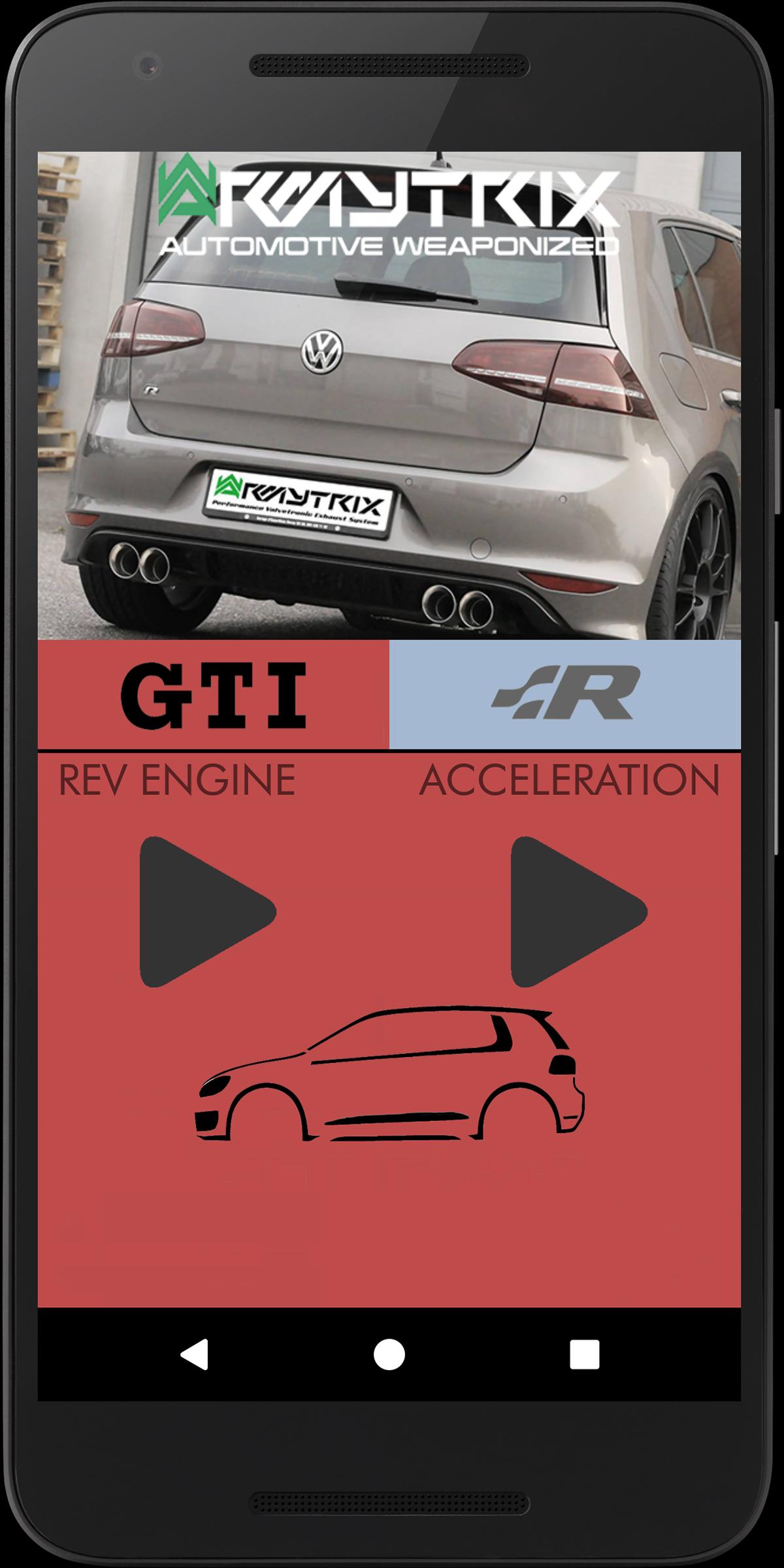GOLF GTI R Exhaust Soundboard for Android - APK Download