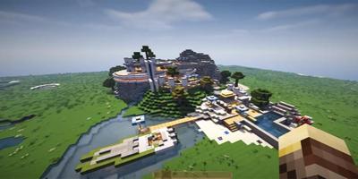 Guide for Mountain House Minecraft Map โปสเตอร์
