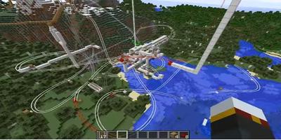 Guide for Roller coaster maps Minecraft capture d'écran 2