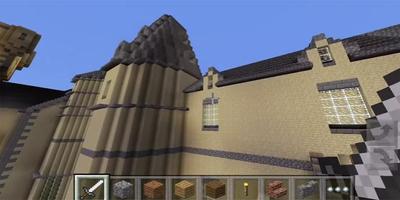 Guide for Hogwarts map. Minecraft MCPE Affiche