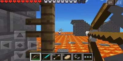 Guide for PvP in the lava map for MCPE capture d'écran 1