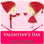 Valentine's Day Apk Creator أيقونة