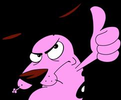 COLORING COWARDLY DOG capture d'écran 1