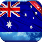 Australia Flag LiveWallpaper icône