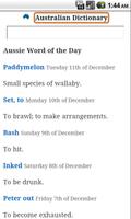 Australian Dictionary Affiche