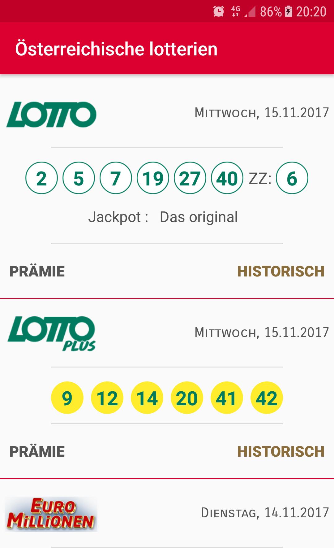 Österreichische Lotterien APK pour Android Télécharger