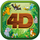 Pocket Zoo 4D - Animals icône