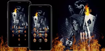 Devil Death Skull Theme – AppLock
