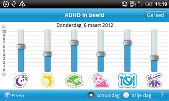 ADHD in beeld: Dagelijkse moni Affiche