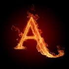 Fire Alphabet HD ikon