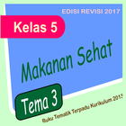 Buku Kelas 5 Tema 3 edisi revisi icône