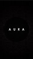 Aura app الملصق