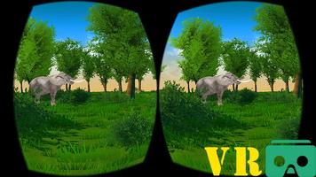VR African Zoo Forest poster