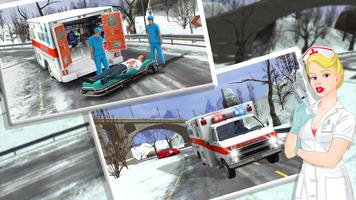 Ambulancia ciudad rescate 2017: simulador de Poster
