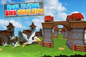 Real Flappy Flying Bird Simulator Game poster