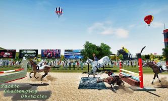 Nouvelle vraie course de chevaux et sau saut 3D 🏇 capture d'écran 1