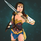 Real Wonder Warrior Girl Fighter - Superhero Game Zeichen