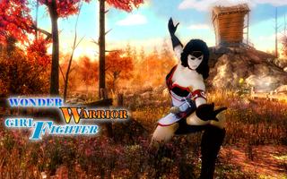 Real Wonder Warrior Girl Fighter - Superhero Game Plakat