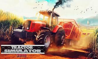 New Tractor Farming Transport Cargo Driving Game پوسٹر