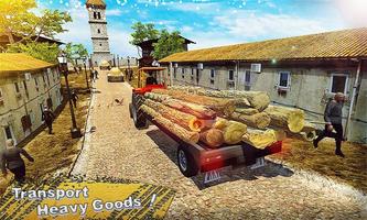 New Tractor Farming Transport Cargo Driving Game স্ক্রিনশট 1