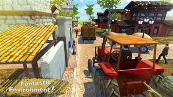 New Tractor Farming Transport Cargo Driving Game ảnh chụp màn hình 3