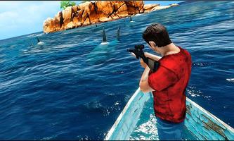 Underwater Whale Shark Sniper Hunter 3D 2018 screenshot 1